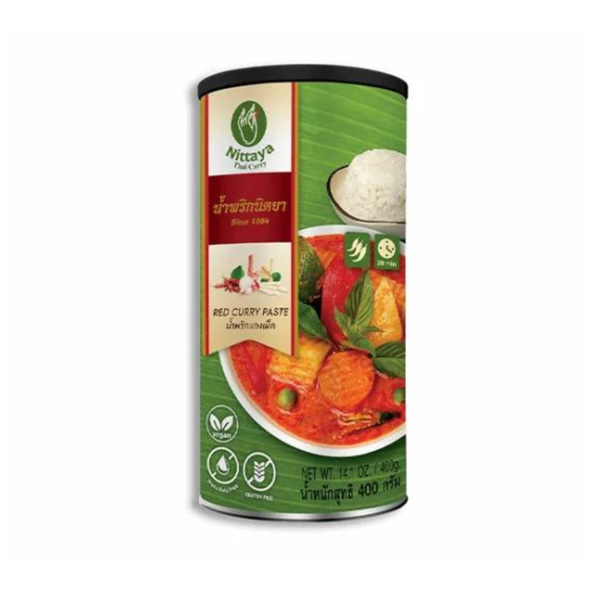 Curry Paste Red 400g, NITTAYA