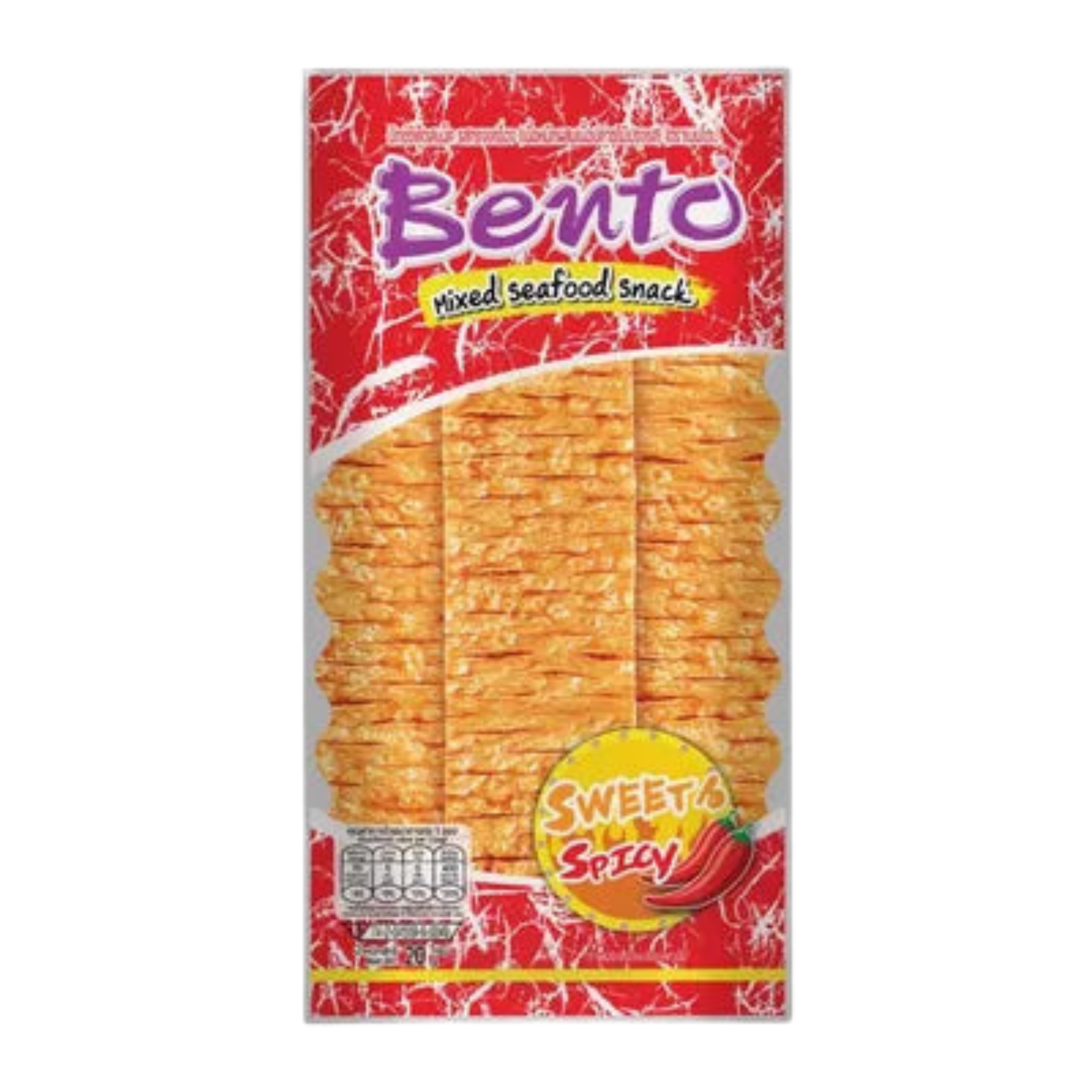 BENTO, Mixed Seafood Snack SWEET & SPICY 20g