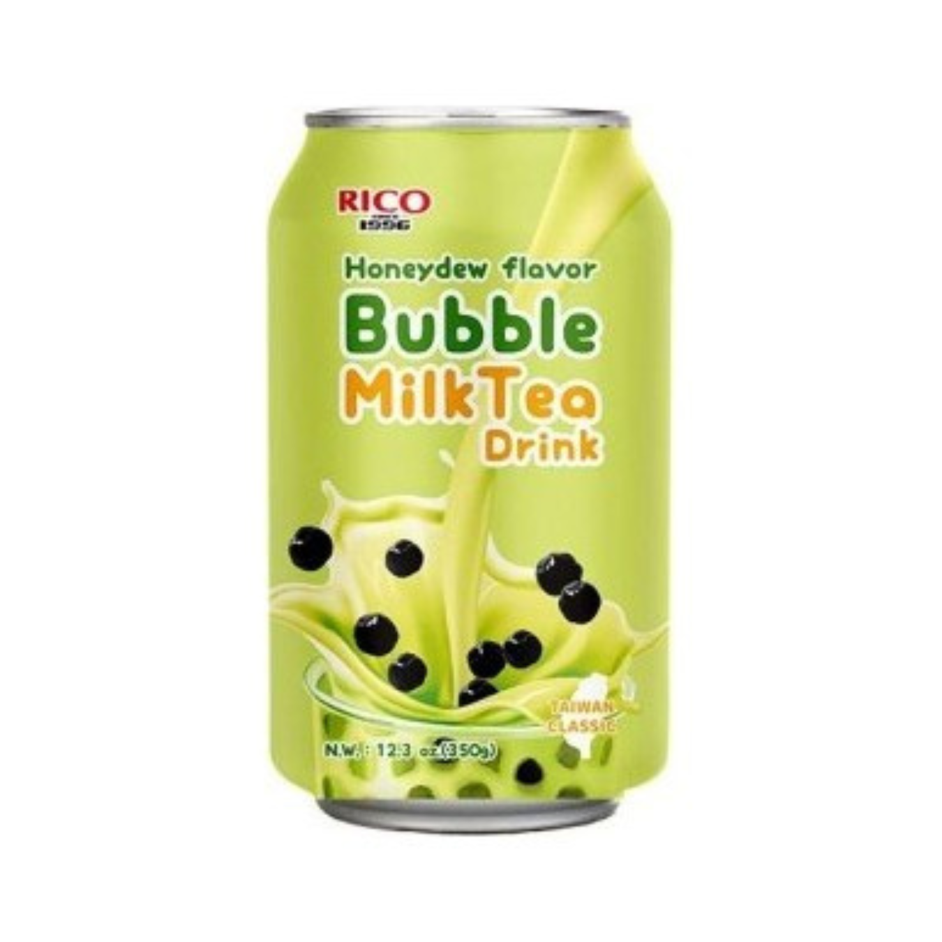 Bubble Milk Tea Drink Honeydew melon 350ml, RICO