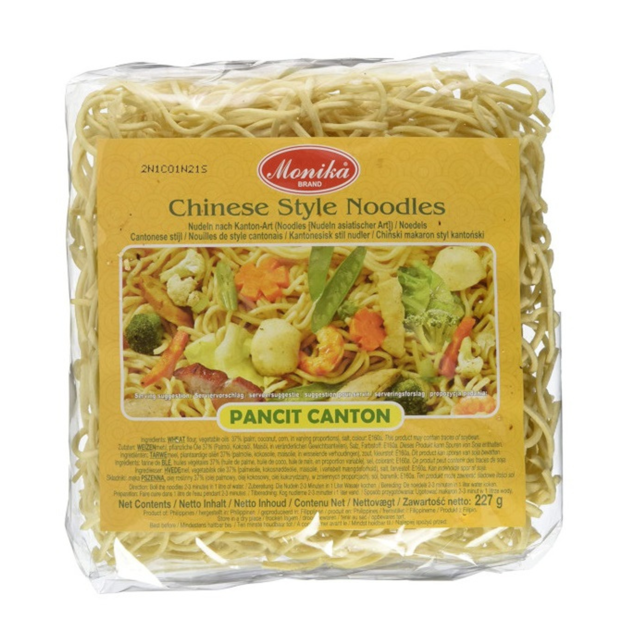 Noodles Chinese Style Pancit Canton 227g, MONIKA