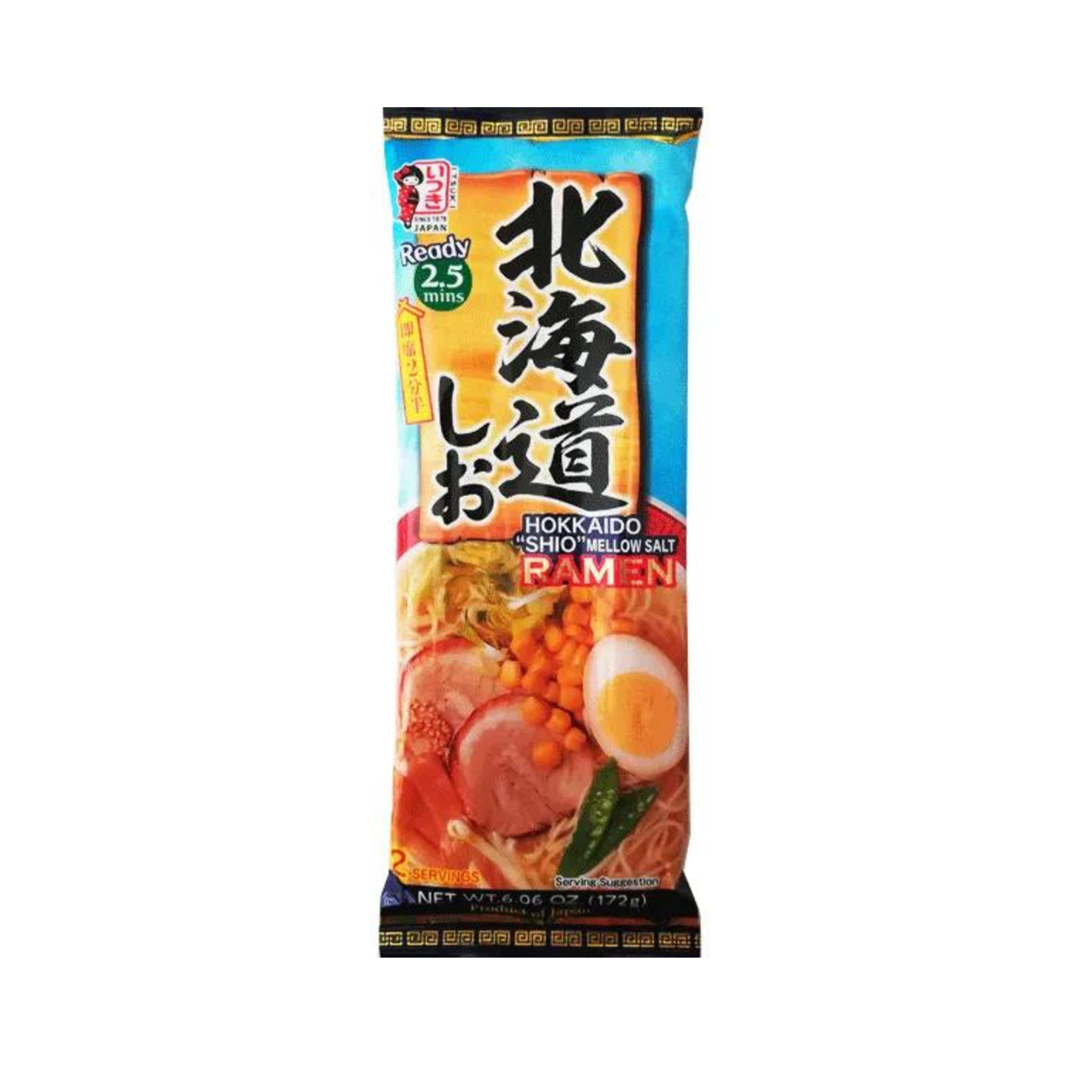 Itsuki Ramen Hokkaido Yuzu Shio Fl170g