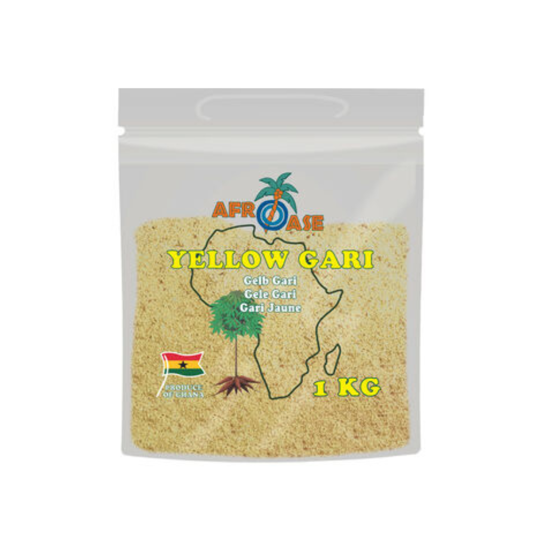 Gari Yellow 1kg, AFROASE