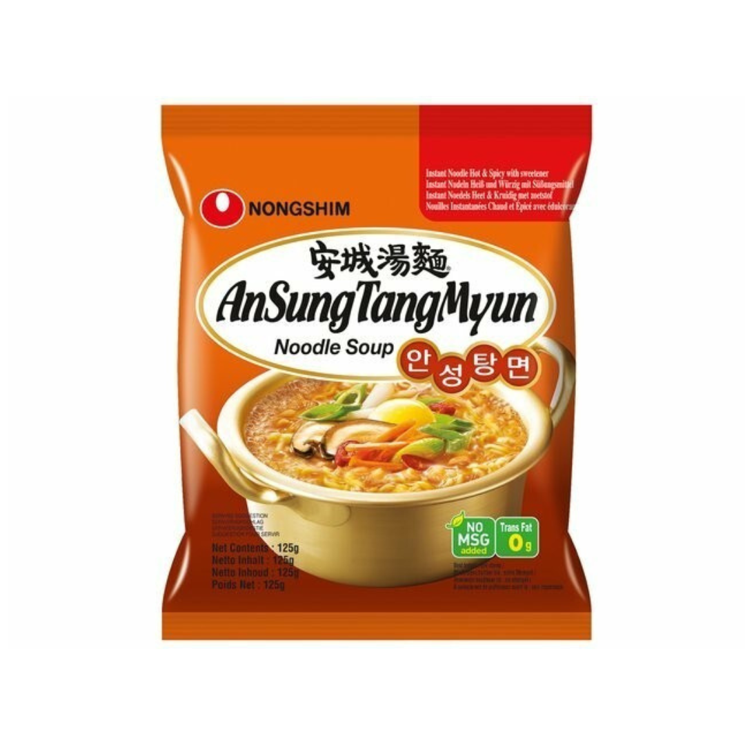 Instant Noodle Ansungtangmyun 125g, NONG SHIM