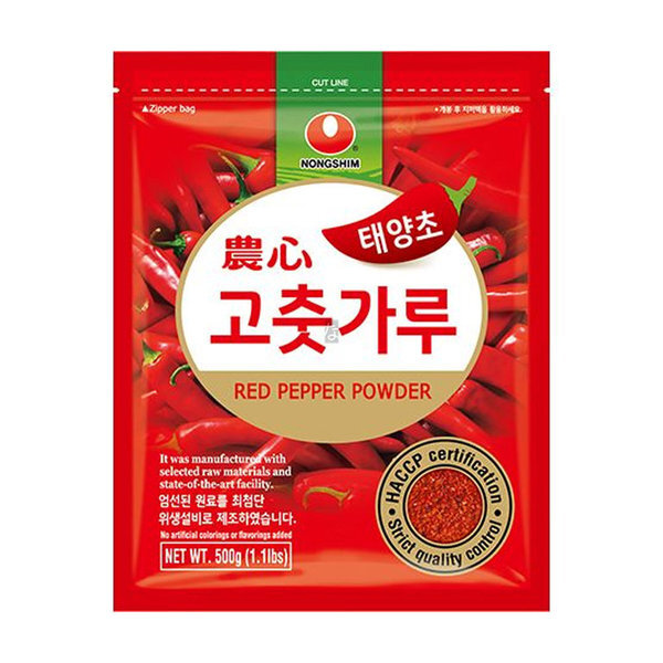 Red Pepper Powder Course Taekyung (Gochugaru) 500g, NONGSHIM