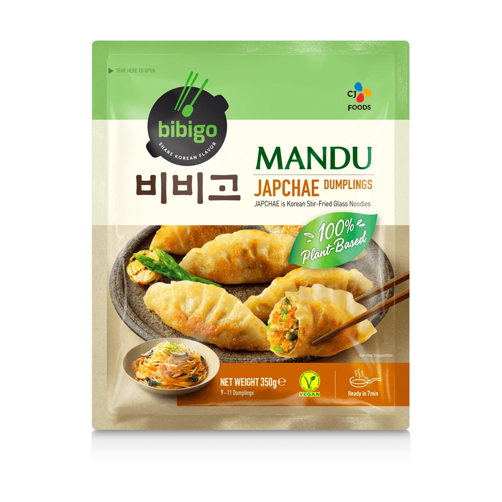 Mandu Japchae 350 G BIBIGO