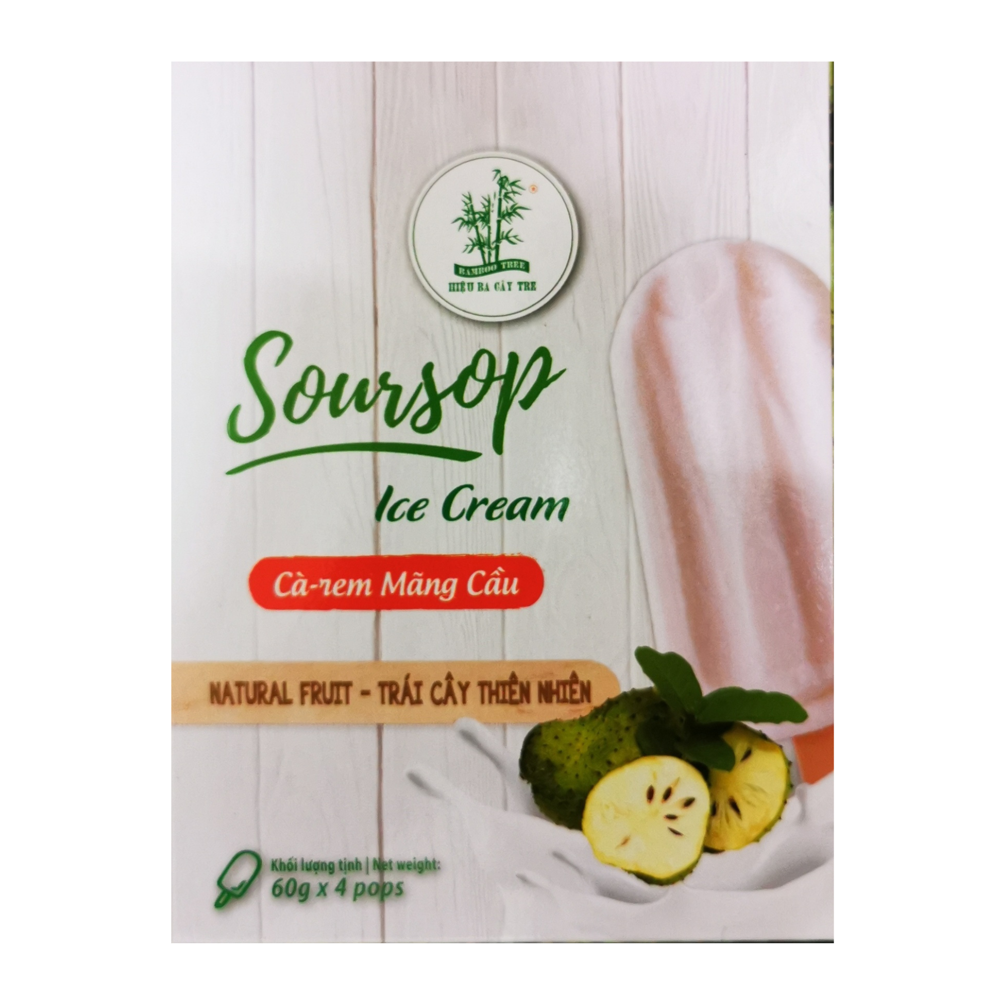 BAMBOO TREE Ice Cream Soursop 60 G