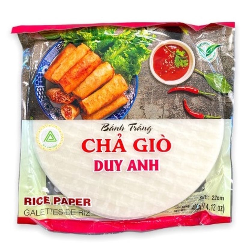 Rice - Paper Deepfry Round 22 cm 400g, Duy-Anh