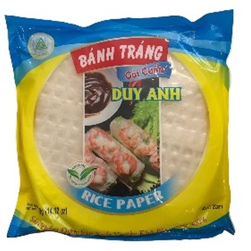 Rice - Paper Springroll Round 22 cm 400g, Duy - Anh