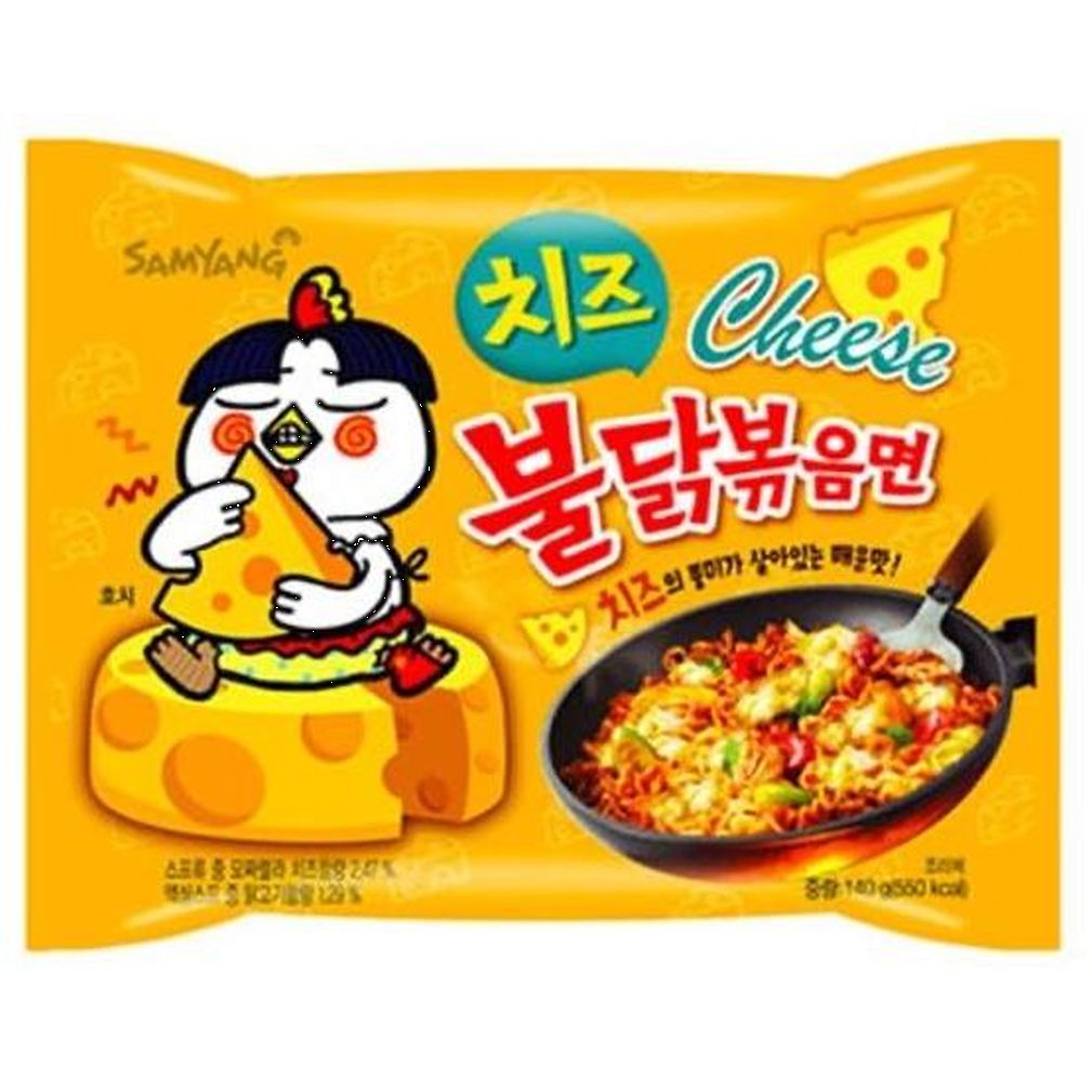 Hot Chicken Ramen Cheese 140g, Samyang