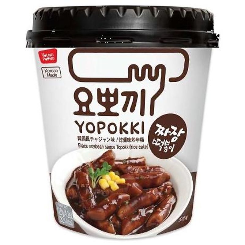 Yopokki Ricecake Cup Jjajang 120g