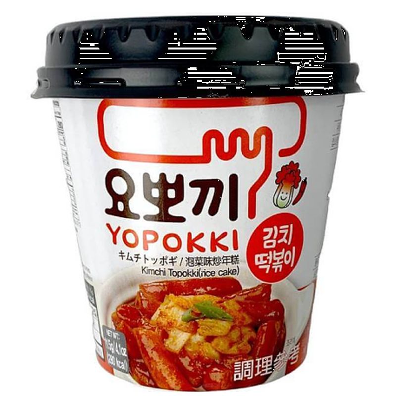 Yopokki Ricecake Cup Kimchi 115g