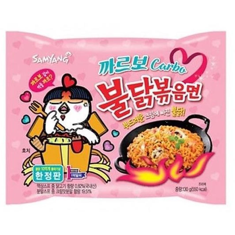 Hot Chicken Ramen Carbo 130g, Samyang