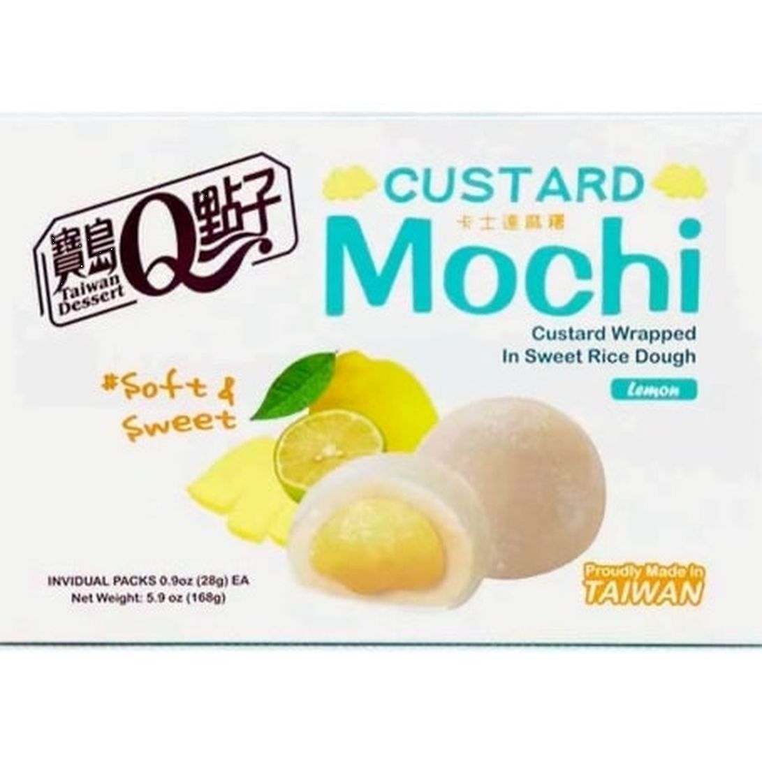Custard Mochi Lemon Flavor 168g
