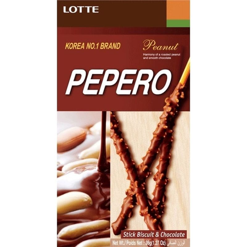 Biscuit Stick Peanut 36g, Pepero