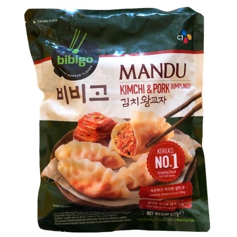 Dumpling Pork Kimchi & Vegetable 525g, Bibigo
