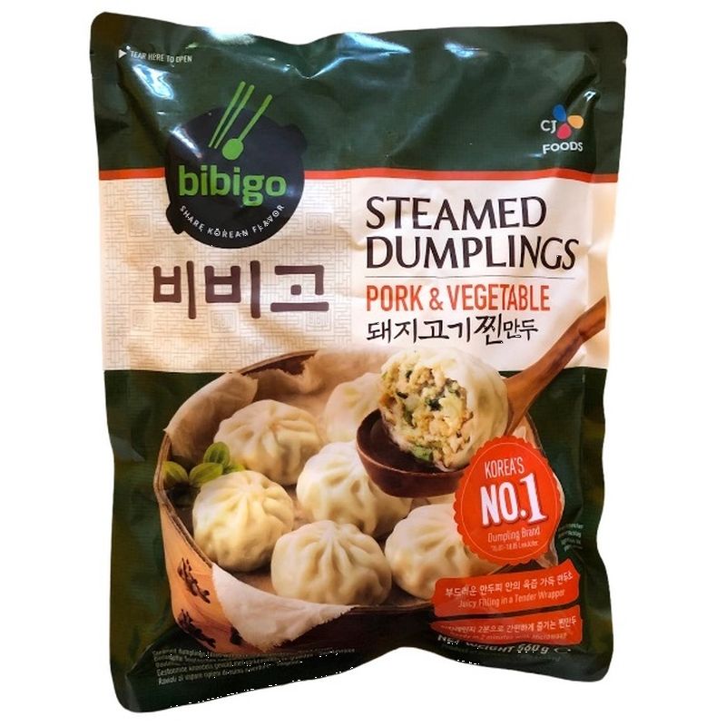 Steamed Dumpling Pork & Vegetable 560g, Bibigo