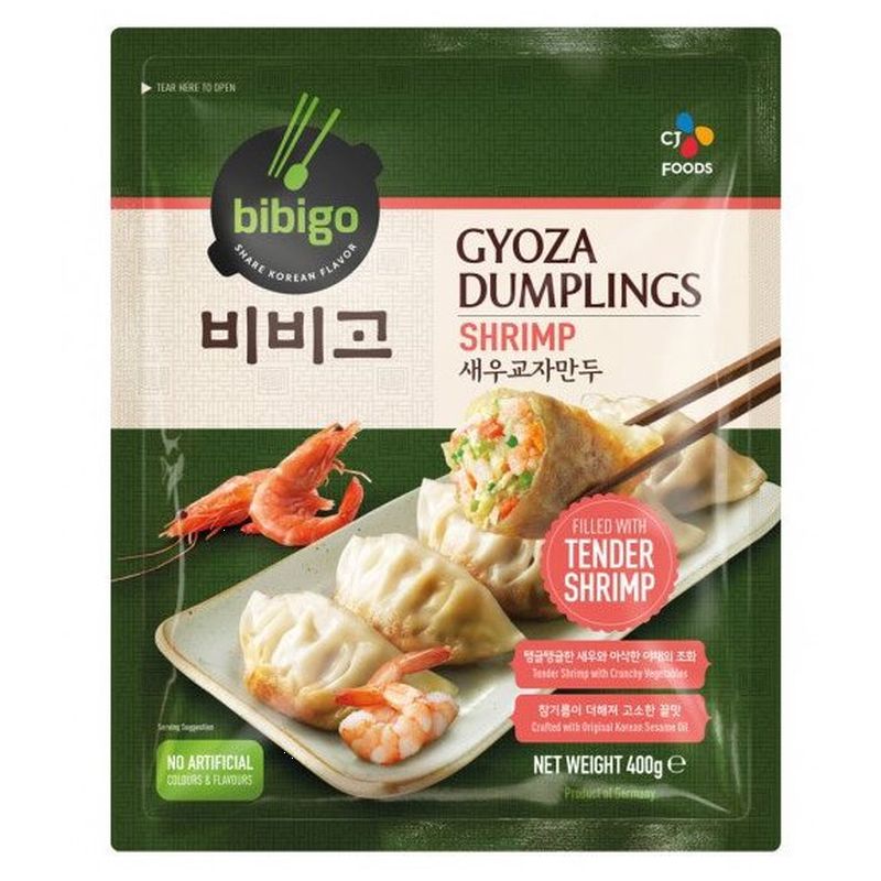 Gyoza Dumpling Shrimp & Vegetables 400g, Bibigo