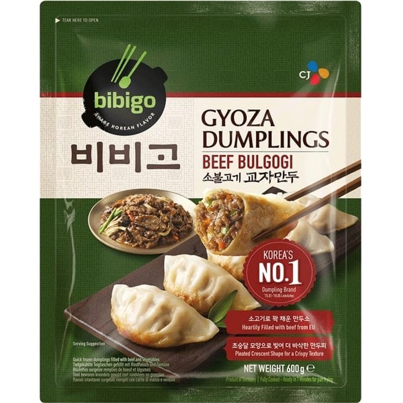 Gyoza Beef Bulgogi & Vegetable 600g, Bibigo