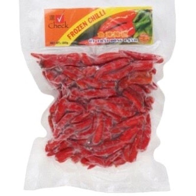 Frozen Red Chilli 250g, Golden Turtle