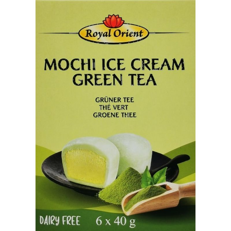 Mochi Ice Cream Green Tea 6 x 28g, Royal Orient