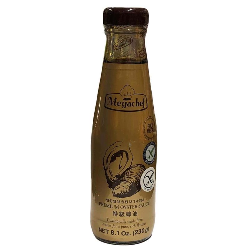Oyster Sauce Gluten Free 230g, Megachef